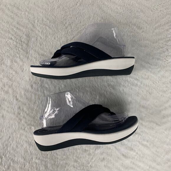 Clarks Women's Cloudsteppers Arla Glison Thong Sandals Size 8 - Picture 6 of 8